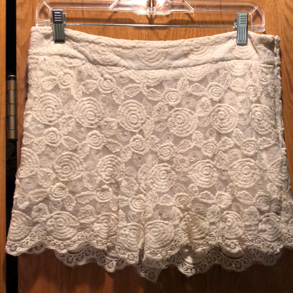 High waist shorts